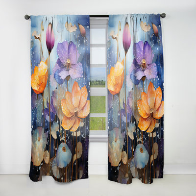 Rideau en velours traditionnel Keyari
