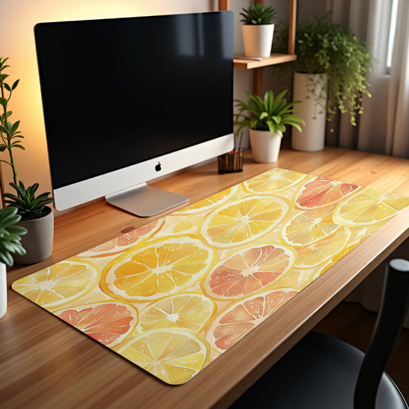 Polyester Desk Pad, 31.5x15.5