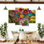 Ensemble de 4 pièces de saveurs mexicaines sur toile-1437642893