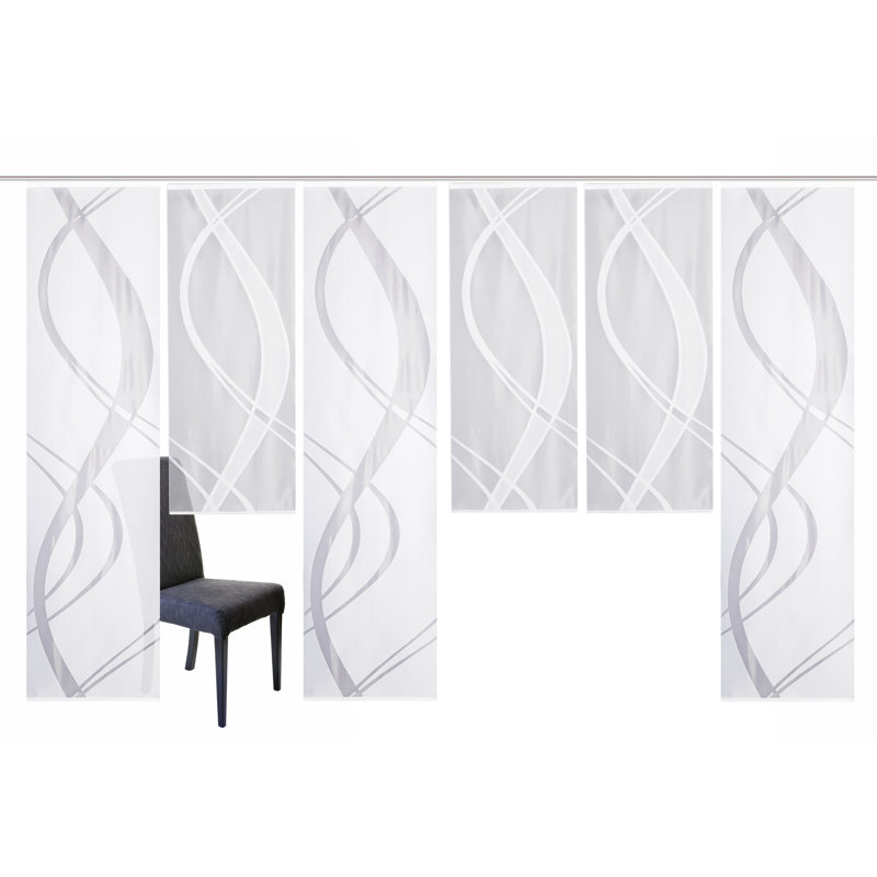 Mccourt Semi Sheer Curtain Panel Pair, Width 57 x Drop 225 cm