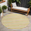 Tapis d'intérieur rond 8 po