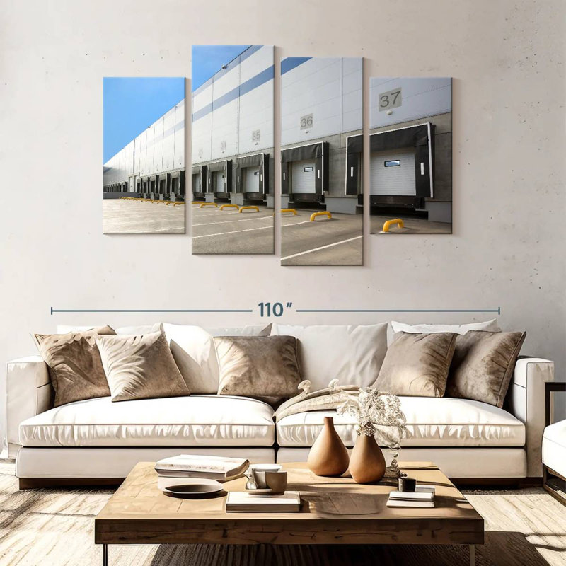 Lilie Loading Dock, 54" H x 84" W