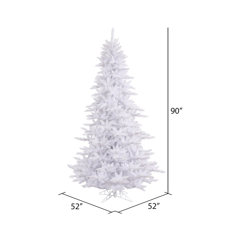 Artificial Christmas Tree with Stand, Not Pre-Lit, 7.5' H