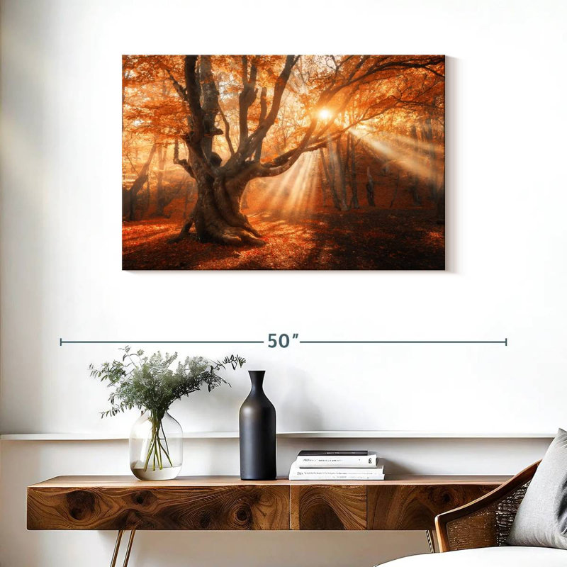 Lumière du soleil d'automne Alvord, H 24 po x l 36 po