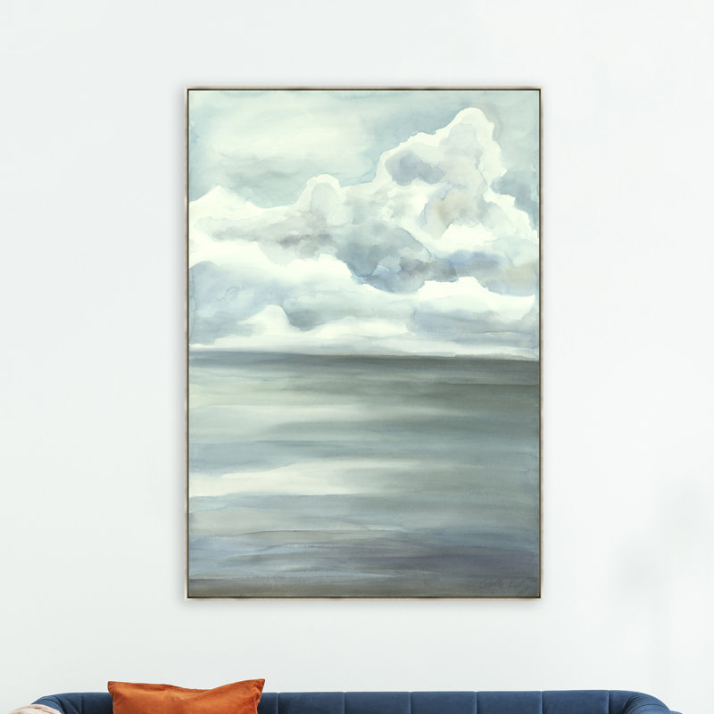 Discovery II Print by Giselle Kelly, 36.5" H x 25.5" W x 1.5" D, Glass Coat