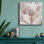 Intime rosé I - reproduction d'art sur toile tendue