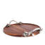 Olive Grove Solid Wood Round Decorative Tray