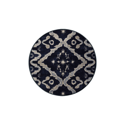 Machine Washable Gray Area Rug