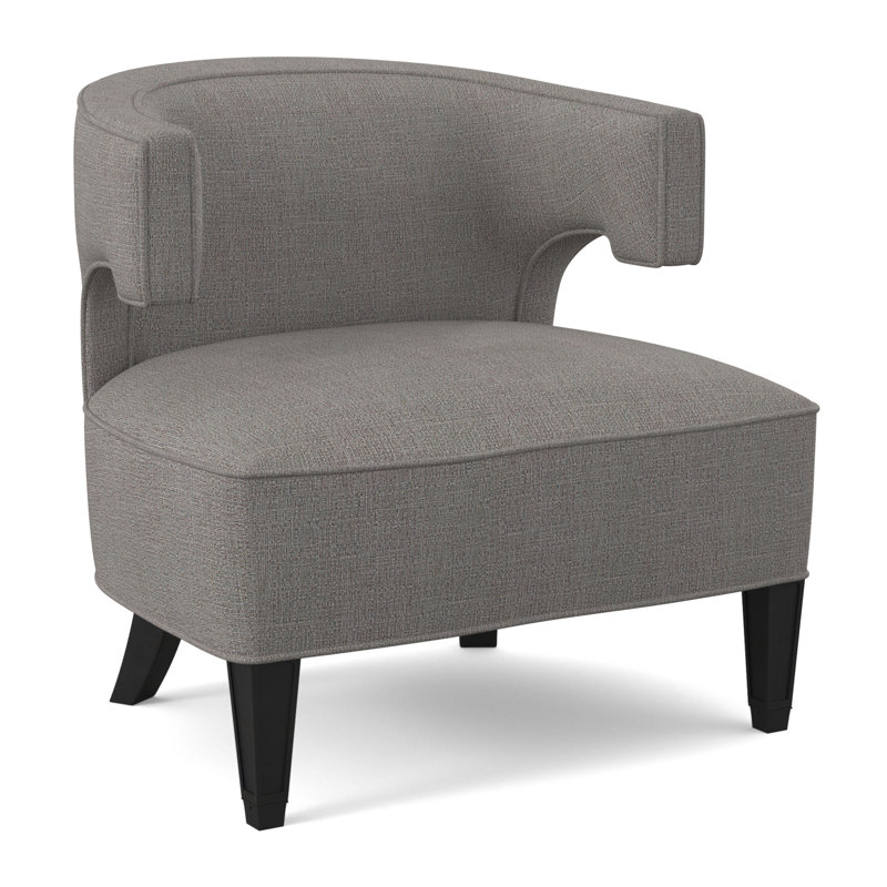 Chaise Laurel, Espresso, Viscose ciel Kinsley