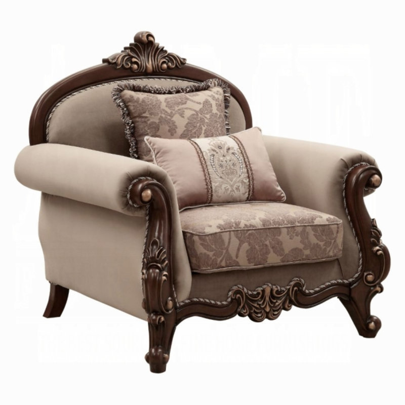 Chaise Mehadi avec 2 coussins