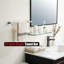 Porte-serviettes mural en acier inoxydable 304-112926133-112926138