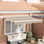 Tissu de remplacement pour auvent vidaXL beige 110,24 x 96,46 po-114017546-114017560