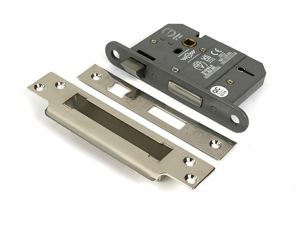Sash Lock, Polished Nickel