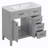 Elzadie Single Bathroom Vanity with Ceramic Top-305573239