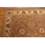 Tapis brun clair en laine noué à la main de conception unique 5 pi 6 po x 8 pi 6 po Craigban