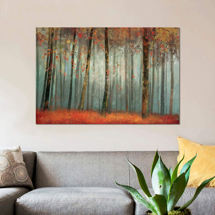 «Earthly Delight» par Allison Pearce, reproduction sur toile, H 18 po x l 26 po x P 1,5 po, Pas de tapis, Toile tendue