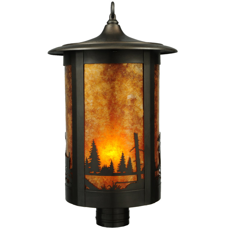 Rustic Lodge 1 - Light Lantern Head