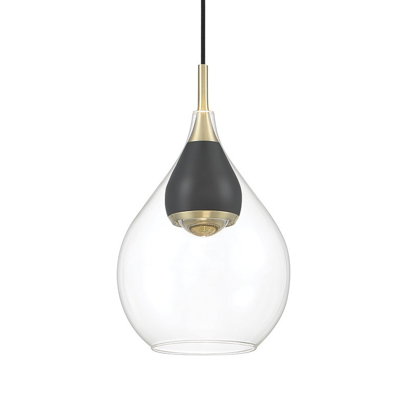 Demetra Single Light Glass Dimmable LED Pendant
