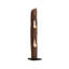 Lampe sur pied en bois de style zen