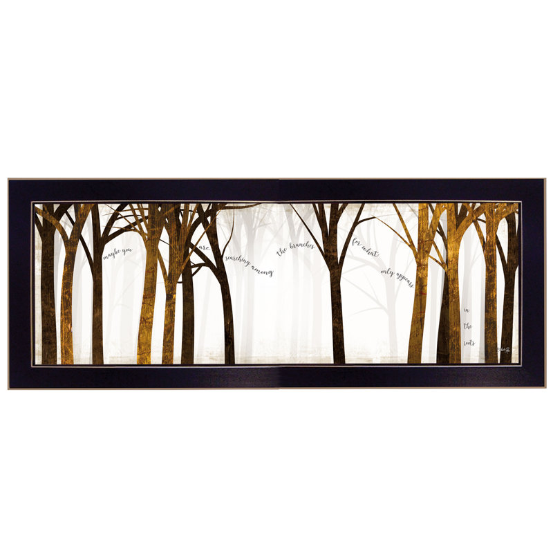 «In the Roots», art textuel encadré