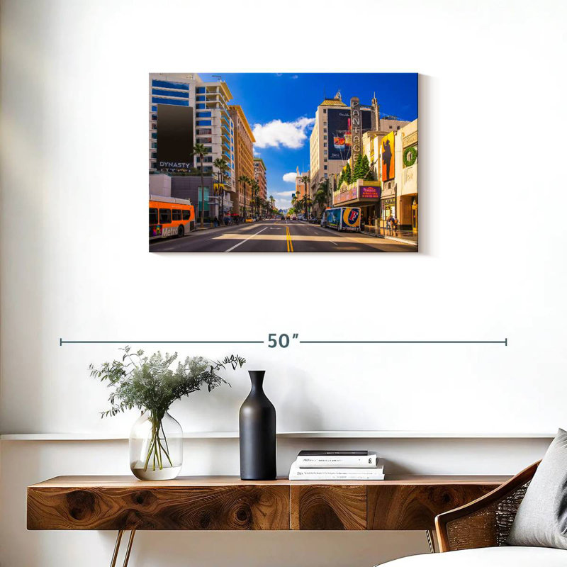 LA Hollywood Boulevard, 20" H x 30" W
