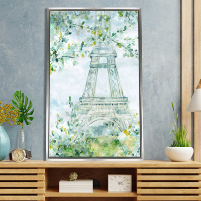 «Paris Blooming» par Carol Robinson - Peinture