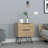 Nightstand, Hairpin Legs, Two Drawers-1627733065