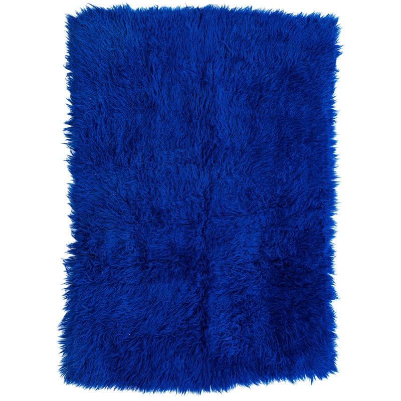 Tapis bleu Kalmanovitz