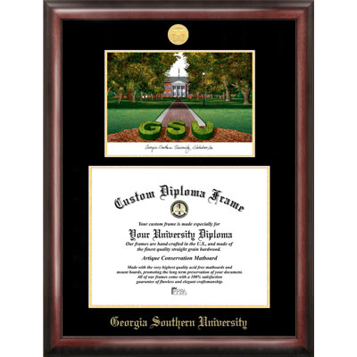 Cadre photo georgia southern diplôme NCAA
