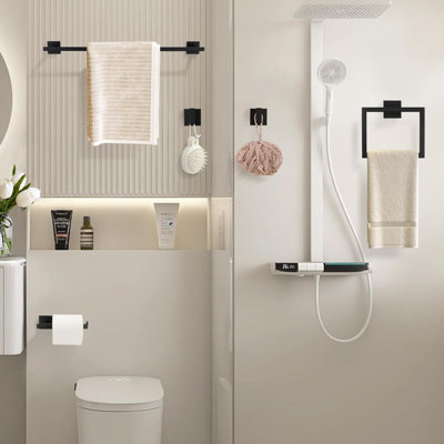 4 - Piece Bathroom Hardware Set