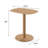 Ashlay Metal Side Table - End Table-1282464797