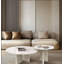 Ensemble de tables basses en marbre pour le salon-112544550