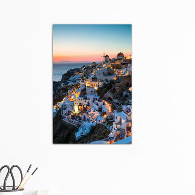 " Santorini Evening " by Matteo Colombo
