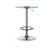 Aishvi Round Glass Top Dining Table