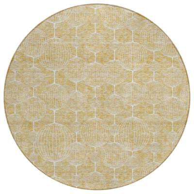 Mahaney Geometric Indoor / Outdoor Rug