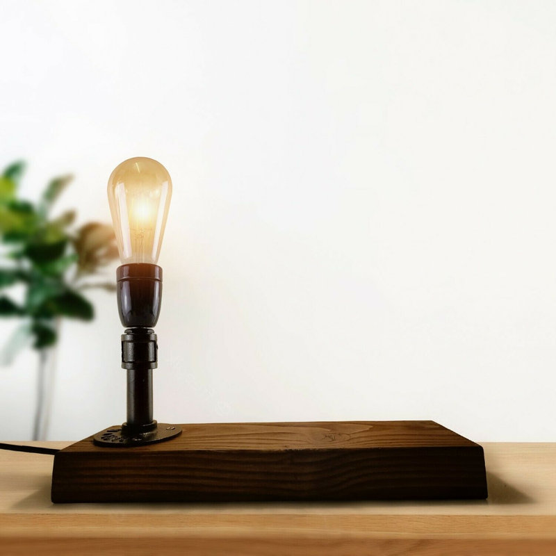 Laikipia Wood Desk Lamp, No