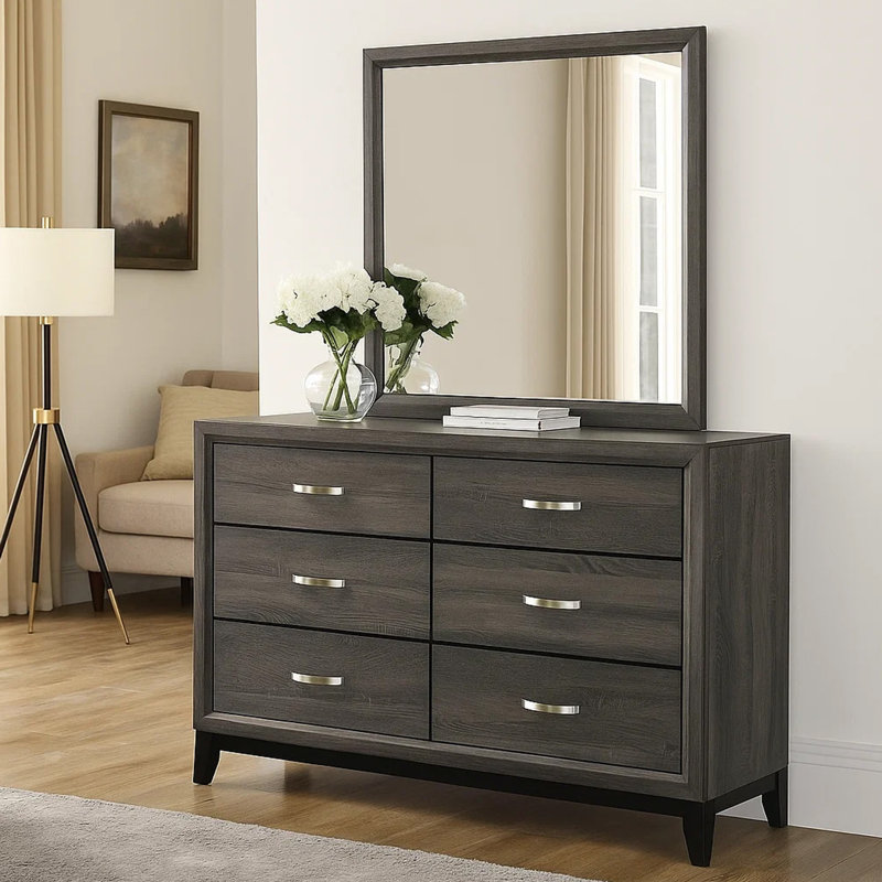 Commode 6 tiroirs Luzmar