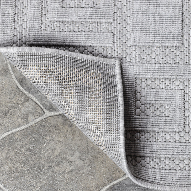 Tapis intérieur / extérieur Mayura, Rectangle 6 pi x 8 pi 10 po