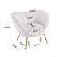 Chaise d'appoint rembourrée Manthey-106438022