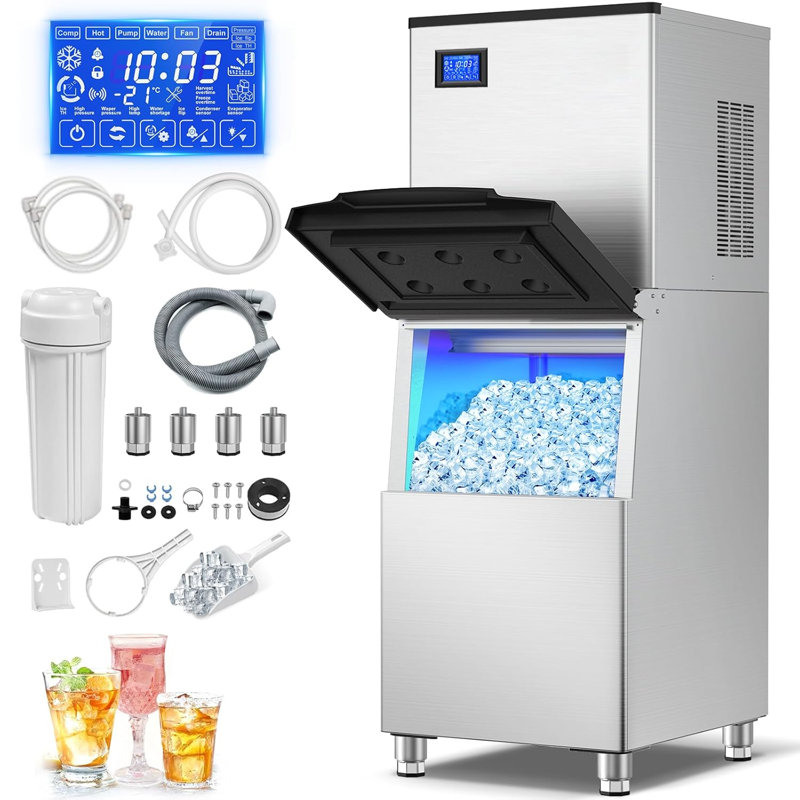 Commercial Ice Maker Machine 600 Lbs/24H