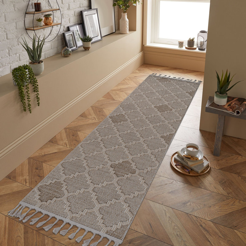 Tapis traditionnels d'intérieur / extérieur, Tapis de couloir 2 pi 2 po x 8 pi