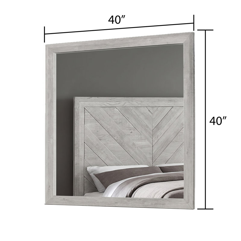 Miroir Zarrah, Chêne rustique