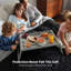 Couverture polaire réversible imperméable Bedsure à bulles, protection à 3 couches pour animaux et famille, housse de canapé et de lit, 229 x 274 cm-133337088-133945022