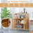 Solid Wood Bathroom Cabinet