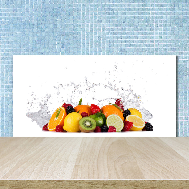 Lubonski 50cm W x 100cm L Glass Peel and Stick Panel