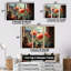 Dahmen - ensemble d'art mural coquelicot-108462241-108462247