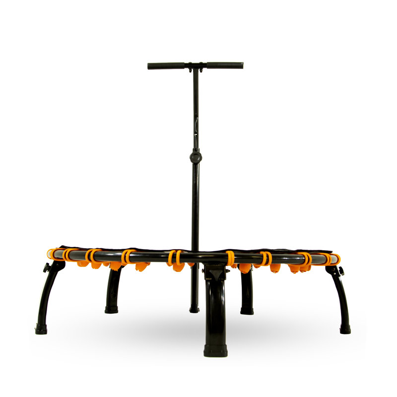 SkyFitness 39" Black Adjustable Handle Fitness Trampoline