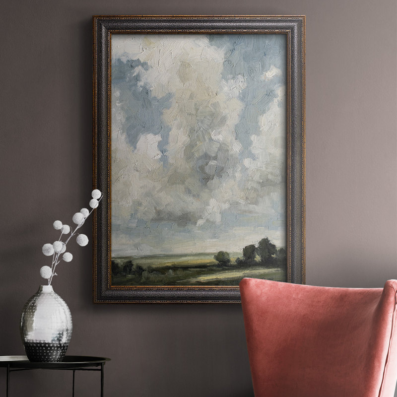 «Gathering Clouds», toile encadrée de qualité supérieure - prête à être accrochée, H 27 po x l 18 po x P 2,5 po