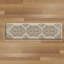 Tapis de cuisine Designer Comfort Anti-Fatigue - Sable médaillon Paloma-124784743-124784741