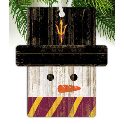 4.25'' Wood Holiday Shaped Ornament
